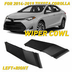 Front Windshield Wiper Side Cowl Cover Trim for Toyota Corolla (2014–2019)