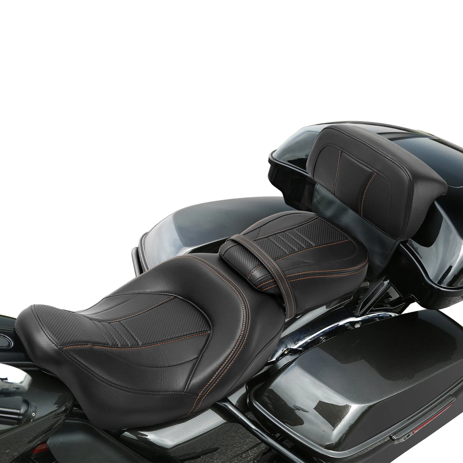 Seat Backrest Pad for Harley Electra Glide (2014–2023)