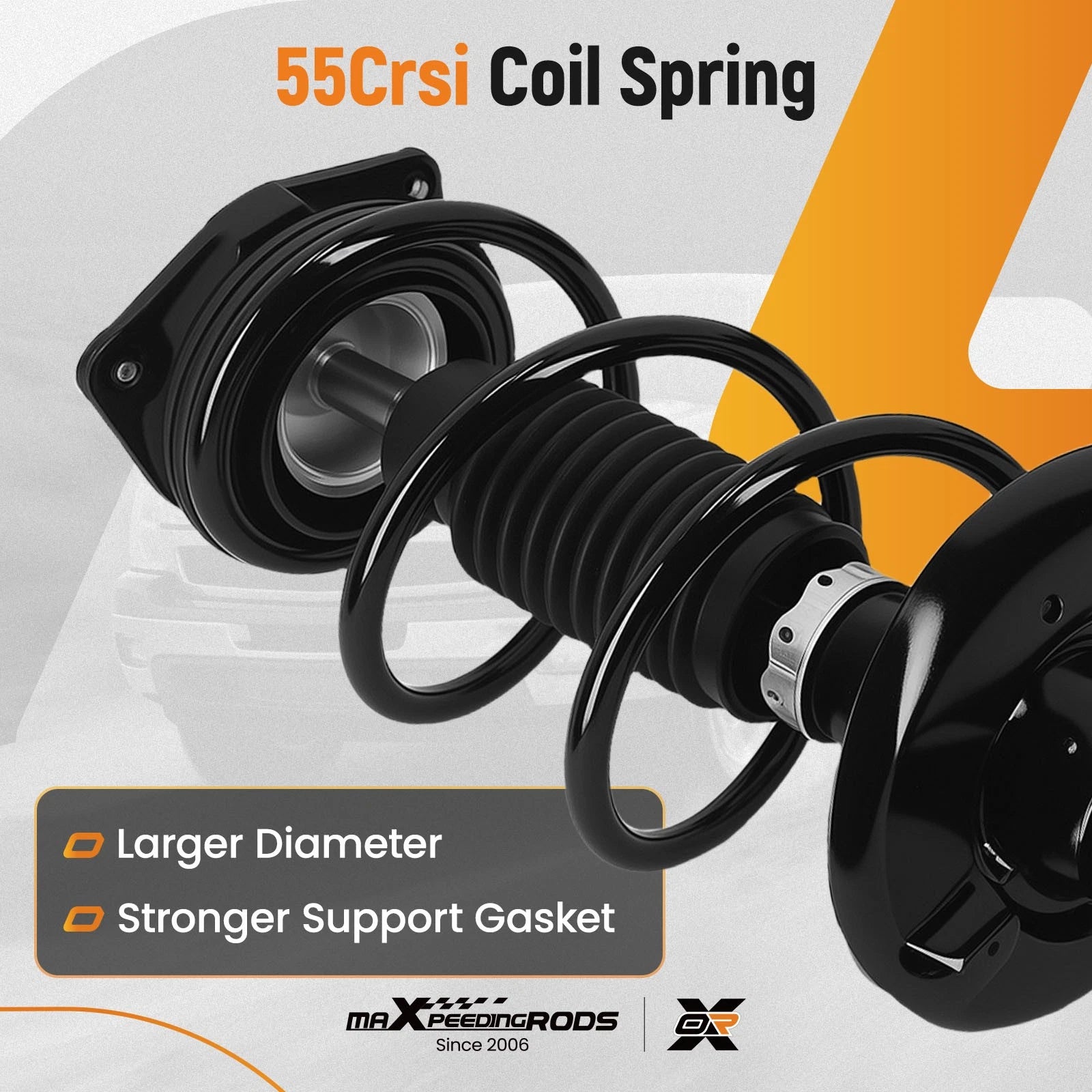 Complete Front Struts Shock & Coil Springs Assembly for Nissan Rogue (2008–2012)