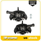 2X Front Steering Knuckle Wheel Bearing Hub for Honda Civic (2013–2015)