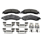 Set of 4 Akebono ProACT Rear Disc Brake Pads for GMC Yukon, Chevy Tahoe, Avalanche 1500 (2000–2014)