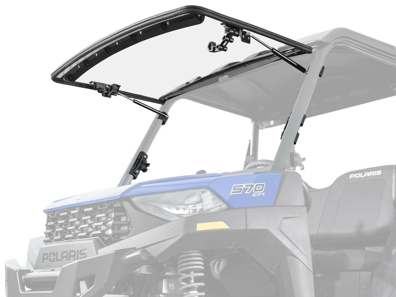 Scratch Resistant Flip Windshield for Polaris Ranger SP 570 (2022–2023)