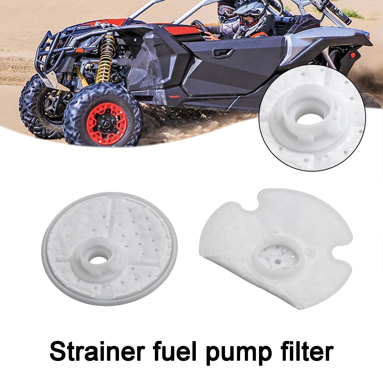 Fuel Pump Strainer Filter for Can-Am Maverick X3 Turbo MAX (270600108, 270600113)