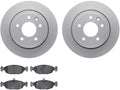 Rear Brake Pad and Rotor Kit for Jaguar XJR (1996–1997) PG996HH