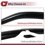 Set of 4 Window Deflectors for Subaru Forester (2009–2013)