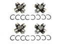 Set of 4 Rear Axles for Kawasaki Mule 2510 3000 3010 3020 4000 4010