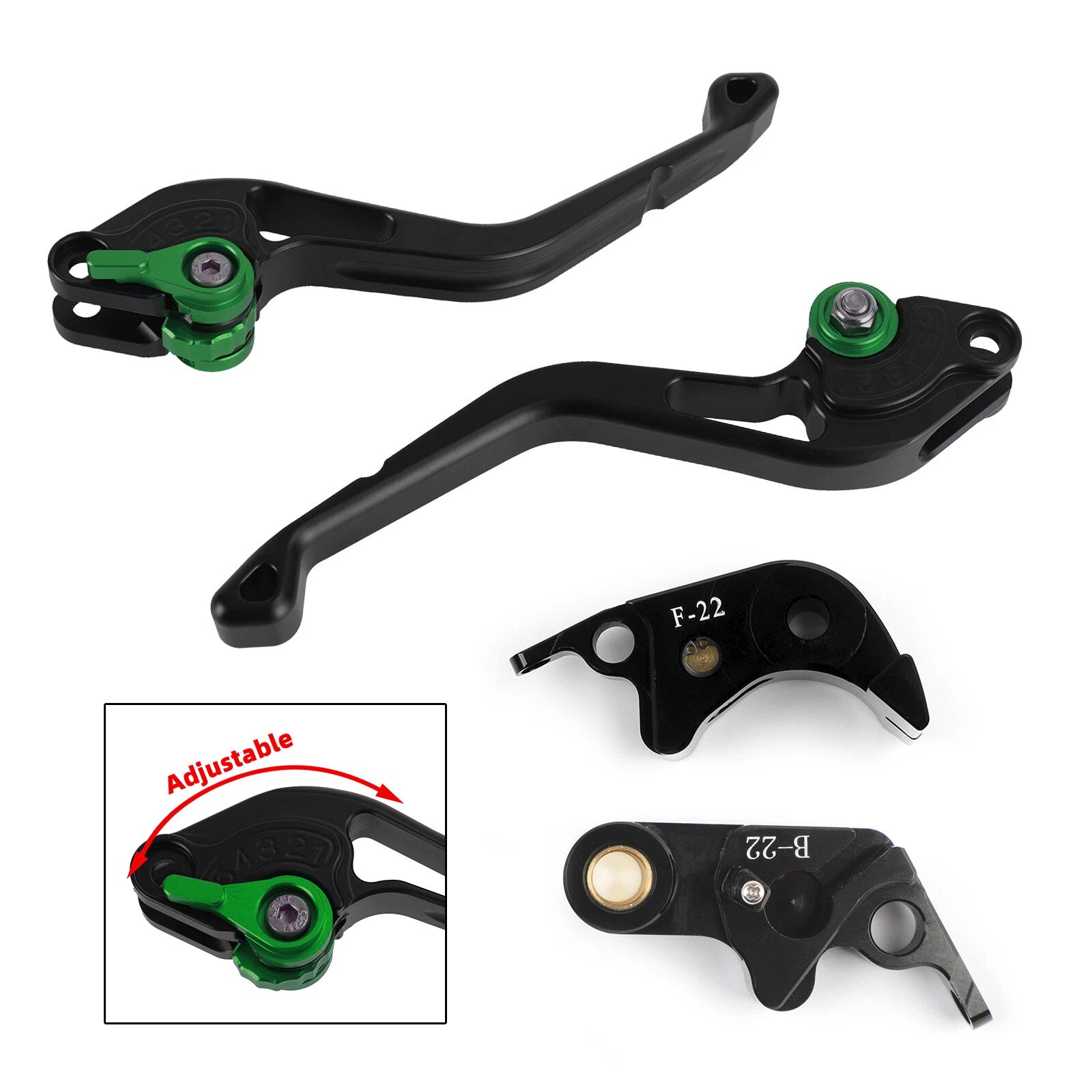 Short Clutch Brake Lever for BMW S1000R S1000RR (2015–2018) T9