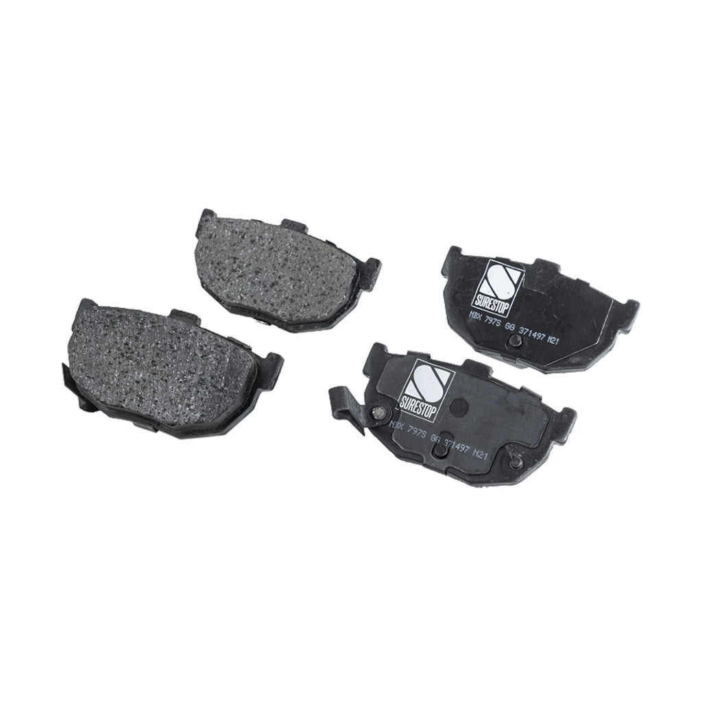 Set of 4 Brake Pads for Nissan Maxima (1985–1987)