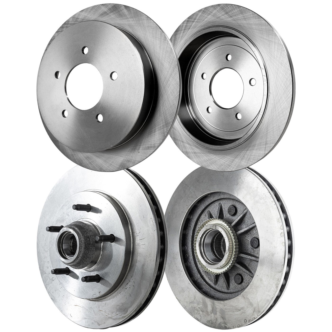 Front and Rear Disc Brake Rotors for Lincoln Navigator (1998–2000)