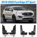 Set of 4 Mud Flaps Splash Guards for Ford Edge (2018–2022)