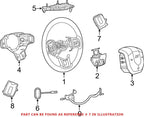Cruise Control Switch for Dodge (56046094AF)
