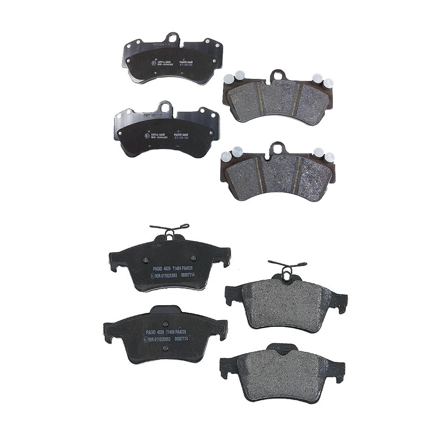 Disc Brake Pads Kit for Mercedes Benz W463 G550 (2010–2023)