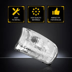Turn Signal Mirror Light Cover for Ford Transit 150 250 350 (2015–2021)