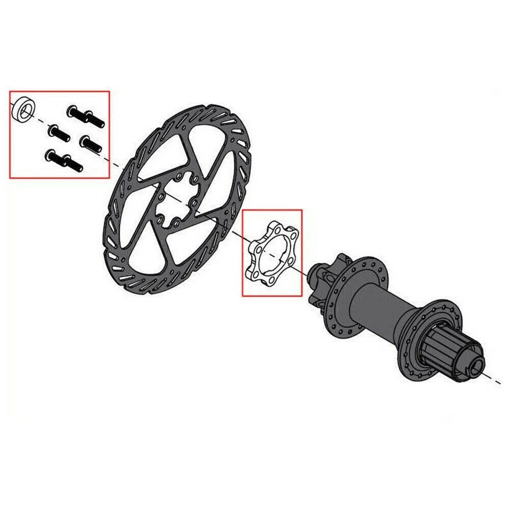 Front Hub Adapter Thru Axle Kit for ZTTO (15mm x 100mm to 110mm)