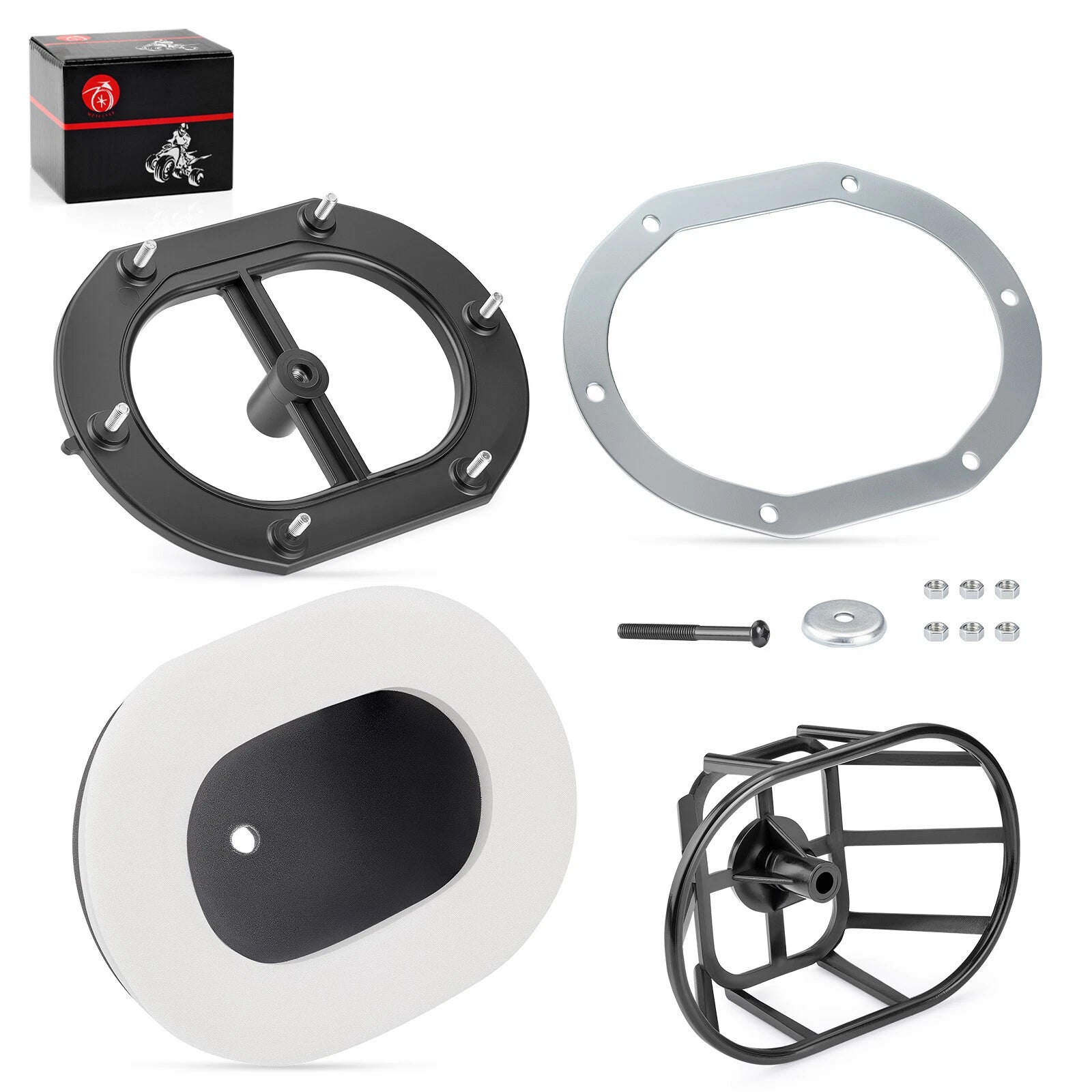 Air Filter Cage Holder Intake Basket Kit for Yamaha Blaster 200 YFS200 (1988–2006)