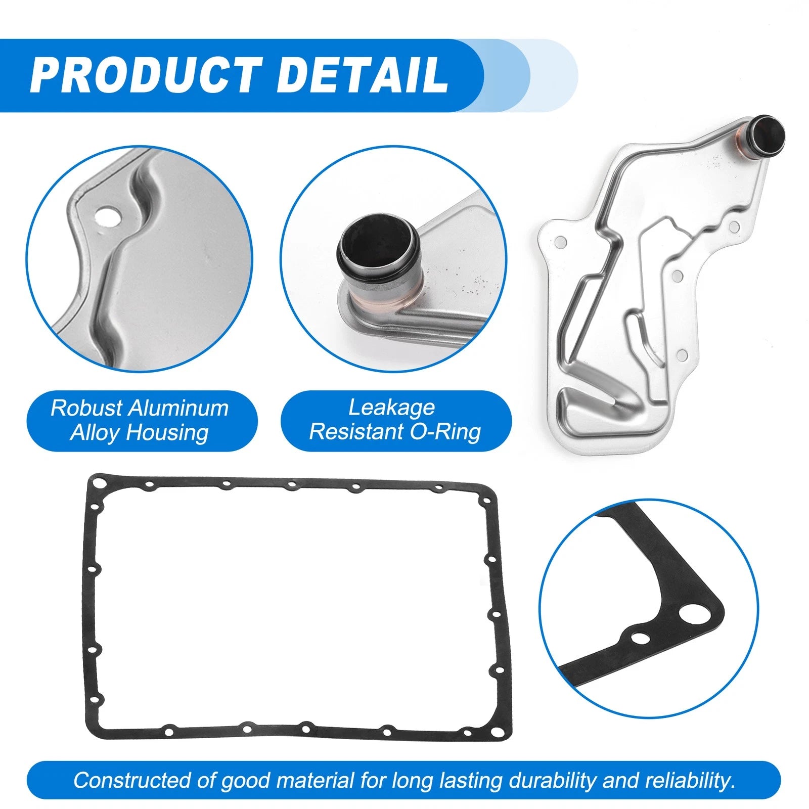 Auto Transmission Filter Oil Pan Gasket Kit for Nissan RE4R01A (No. 3172848X00)