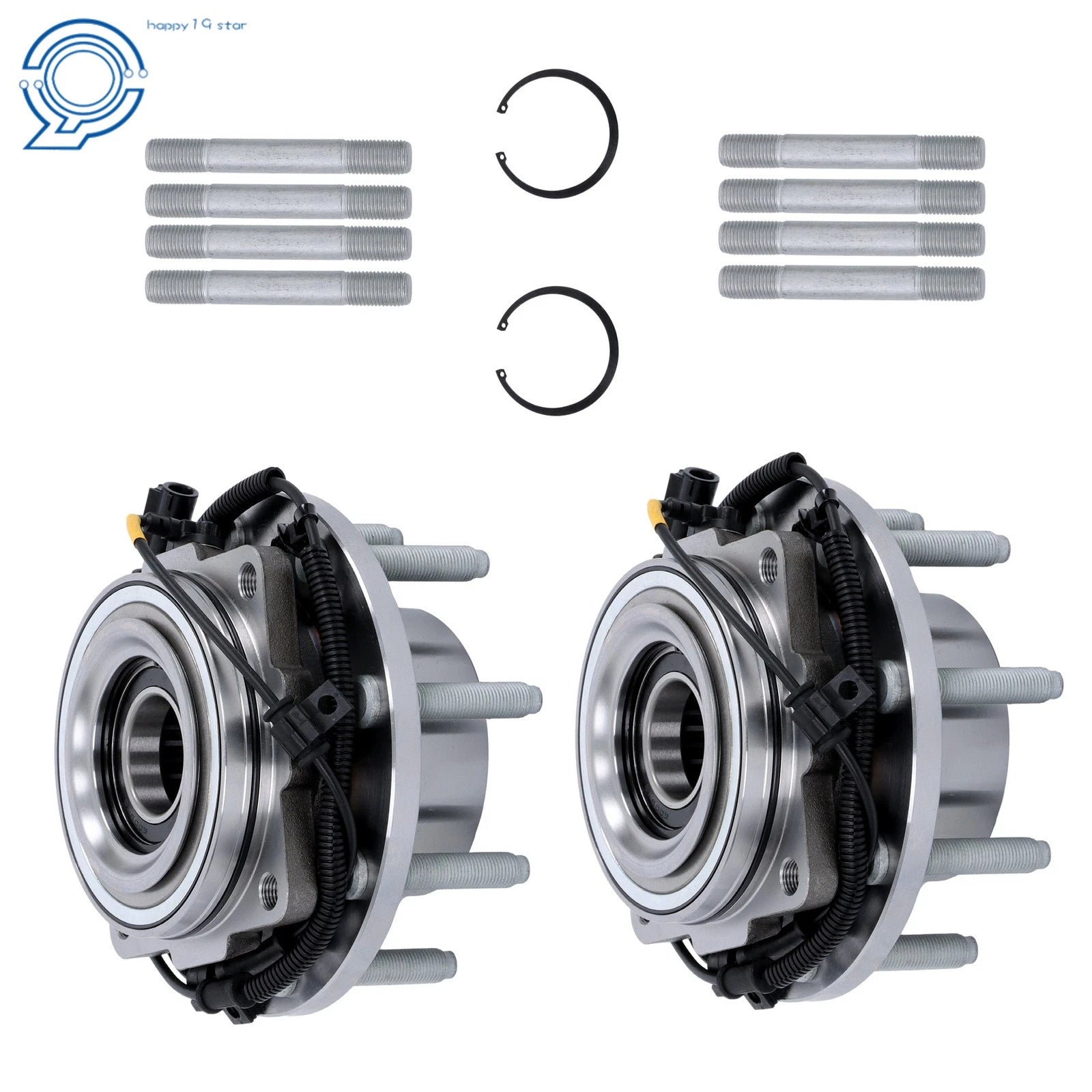 Set of 2 Front Wheel Bearing Hub Assembly for Ford F250 F350 Super Duty 515081
