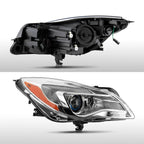 Halogen Headlight for Buick Regal (2014–2017) Chrome Right Passenger Side
