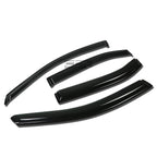 2X Smoke Tint Window Visor for Ford Fusion/Milan (2006–2012)