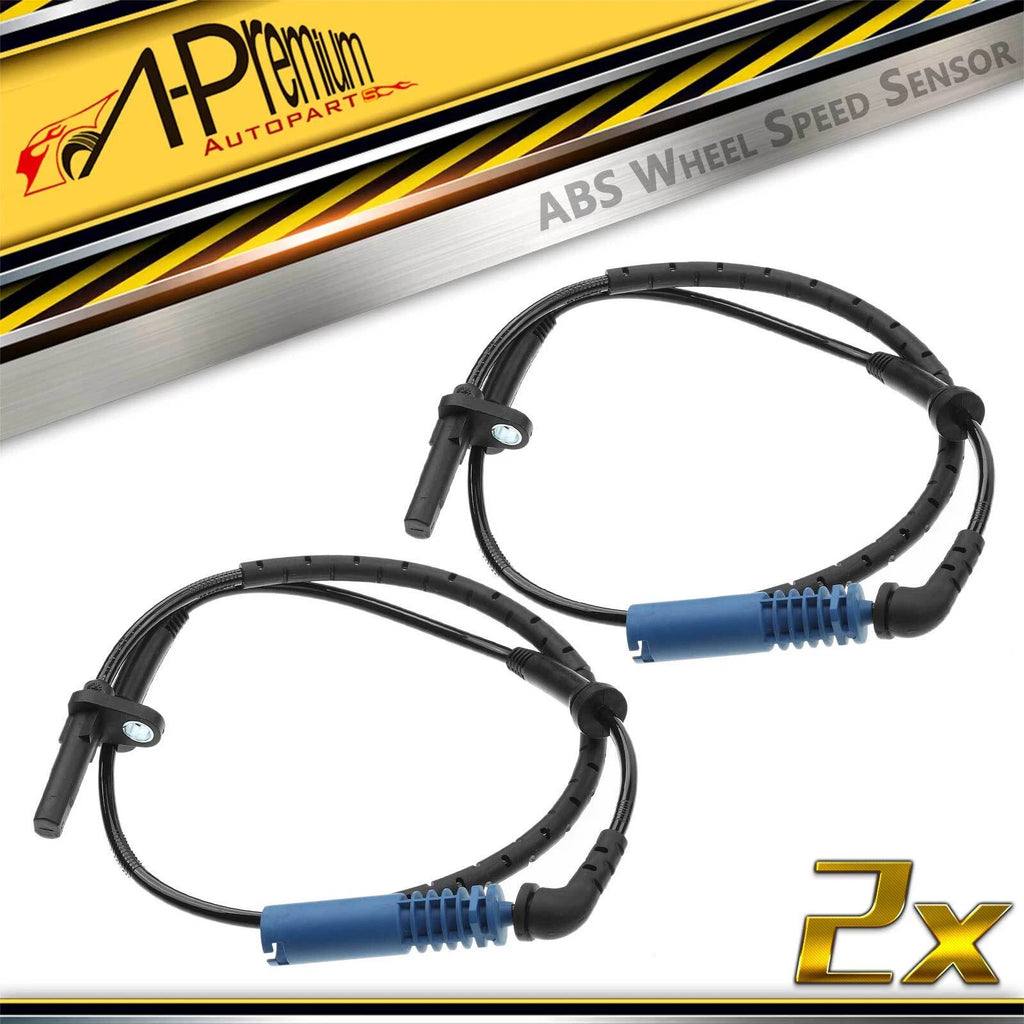 2X Rear ABS Wheel Speed Sensor for BMW 525i 530i 645Ci 650Ci (2004–2007)
