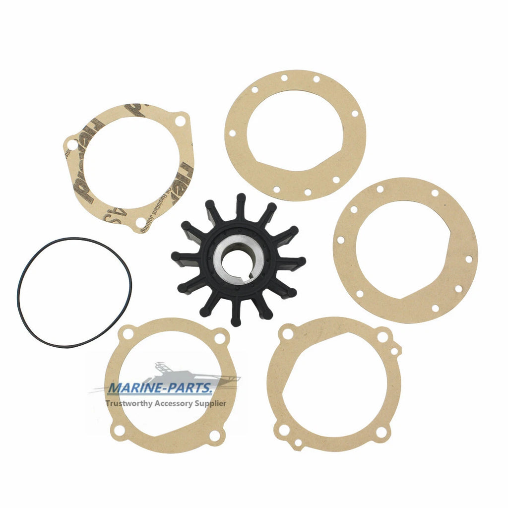 Sea Water Pump Impeller Repair Kit for Sierra 18-3060, Sherwood 9959K, Crusader
