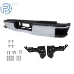 Chrome Rear Bumper for Silverado Sierra 2500 HD 3500 HD (2015–2019)