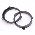 6.5" Black Front Door Speaker Spacers  for Subaru Forester