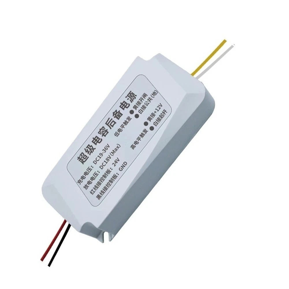 24V Brushless Gate Lift System for Supercapacitor Backup Power Supply