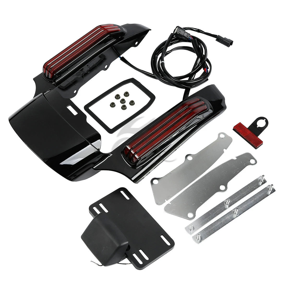 LED Light Rear Fender Fascia for Harley Road Street Electra Glide (2014–2024)