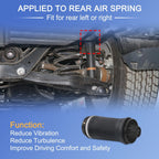 Set of 2 Air Suspension Spring Bags for Jeep Grand Cherokee WK2 (2011–2016)