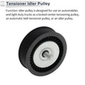Drive Belt Idler Pulley for Mercedes-Benz M-Class (2005-2011) 1 x Black