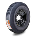 Free Country Trailer Tire Rim ST235/80R16 10-Ply E 124M 8 Lug 6.5" Black Mod