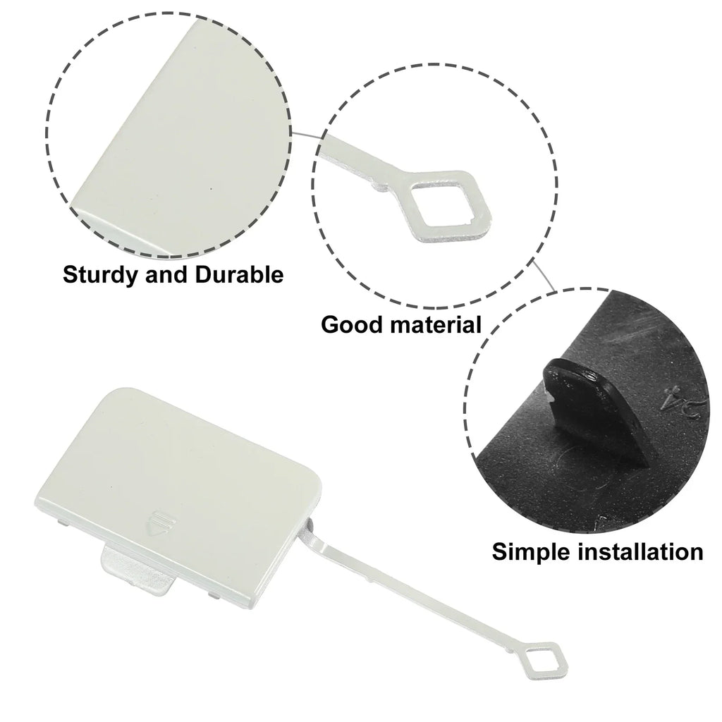 Front Right Bumper Tow Eye Hook Cover for Mercedes-Benz C 350 (2012-2015)