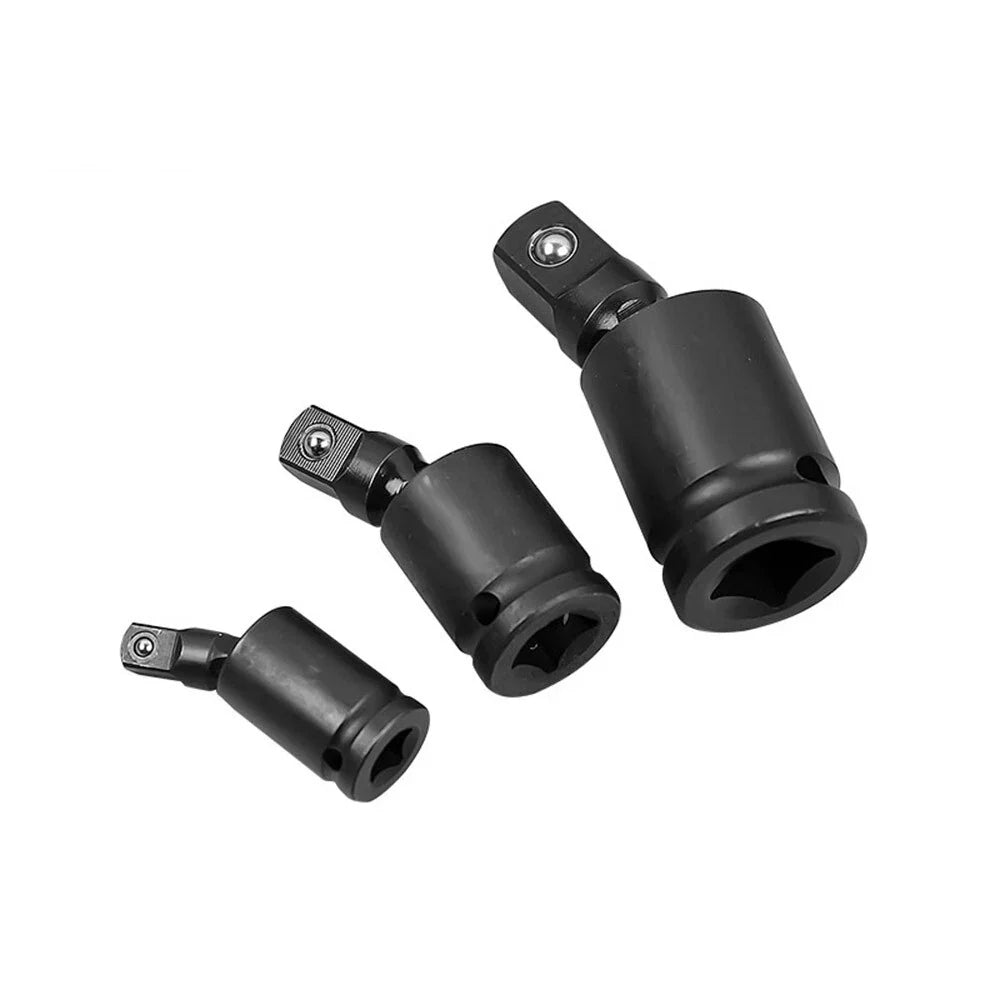 1/2 3/8 1/4 Drive Socket Joint Set Swivel Extension for Automotive Tool
