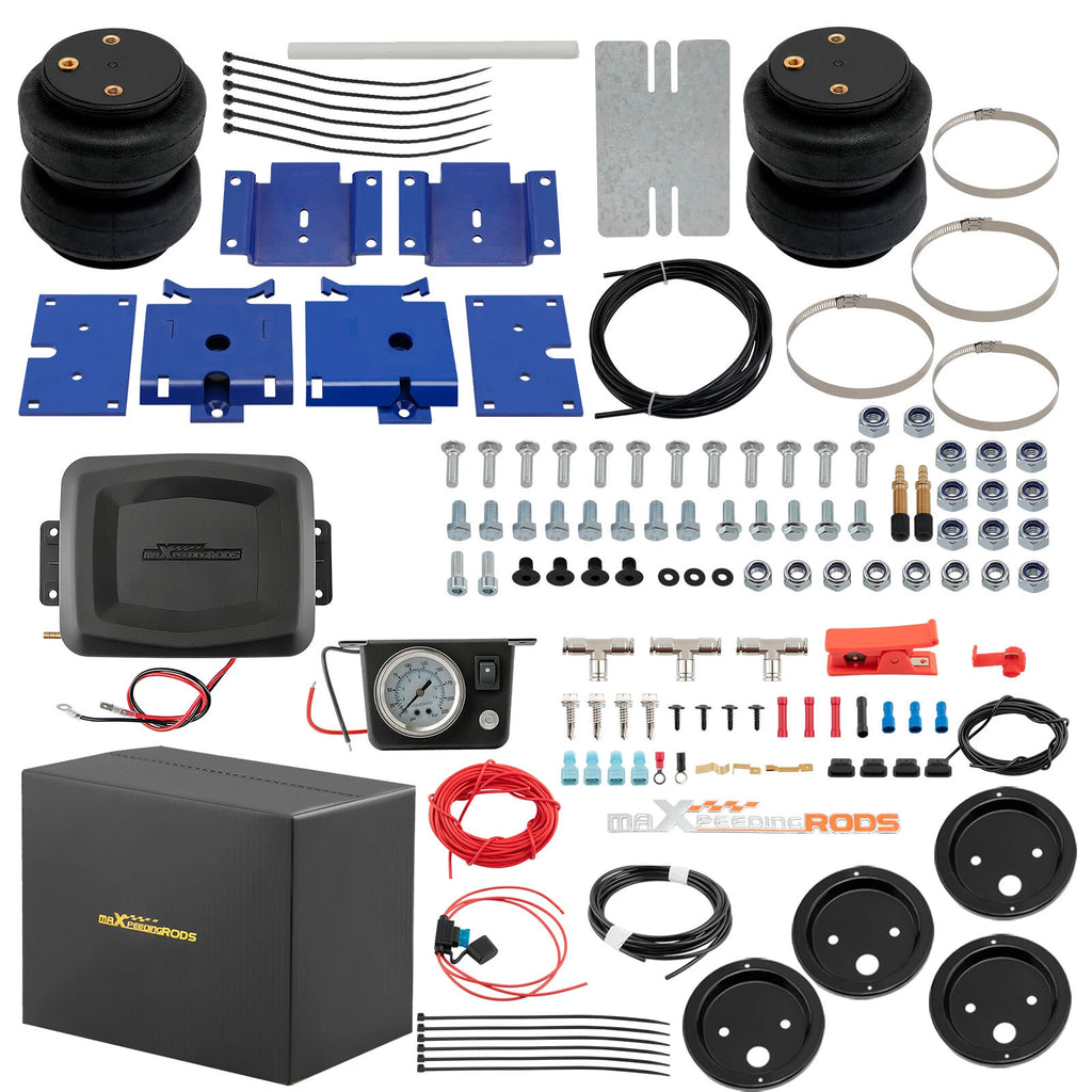 Air Suspension Helper Spring + Compressor Kit for Ram 1500 (2011–2023)