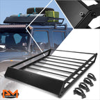 Roof Cargo Box Luggage Carrier for Stamped Steel Tubular (43" L x 36" W x 5" H)