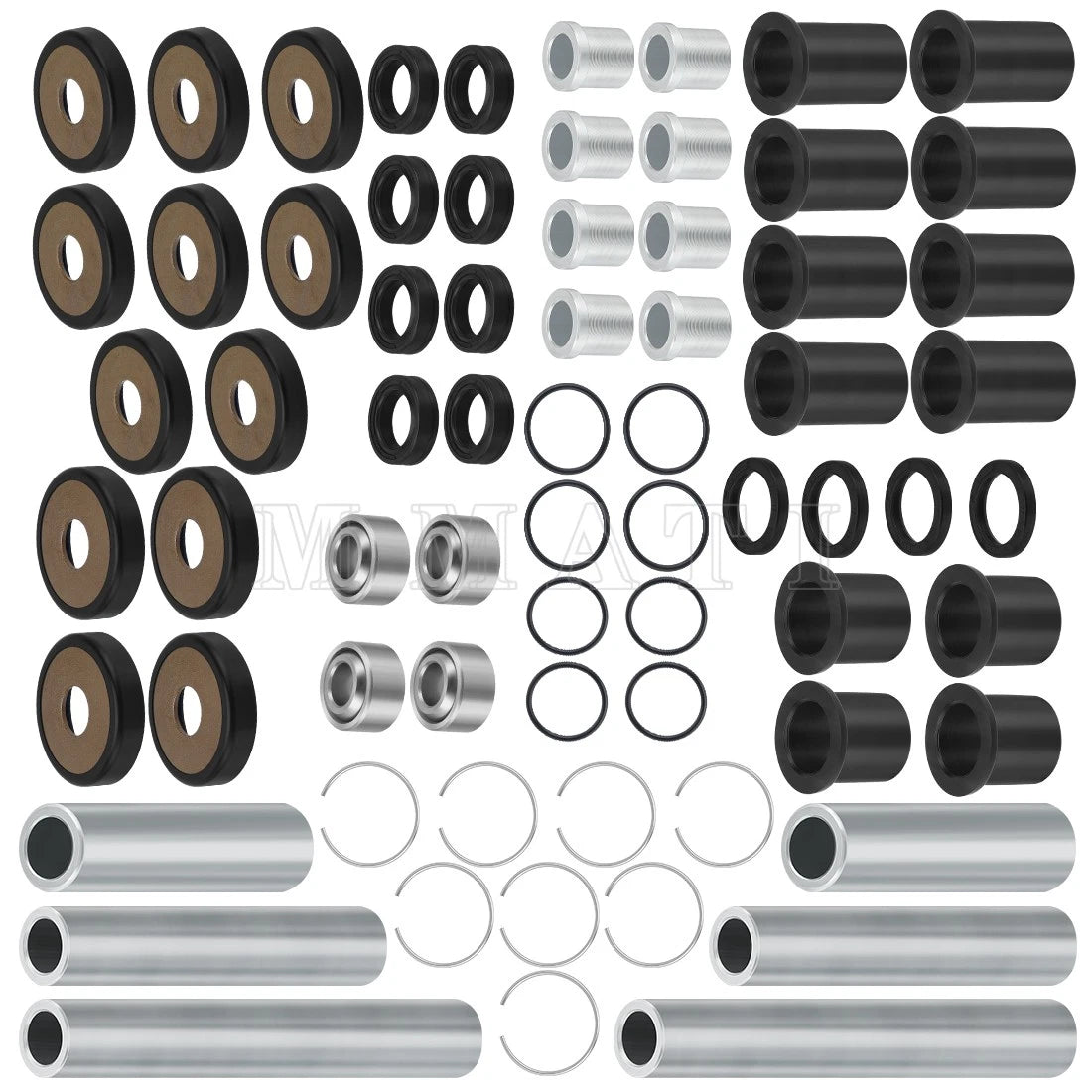 2X Rear A Arm Bushings Shaft Kit for Honda Rincon TRX680 TRX650 (2003–2014) 52463-HN8-000