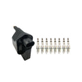 Set of 8 Hitachi Ignition Coils & NGK Iridium Spark Plugs for Dakota Ram 1500 (1997–2004)