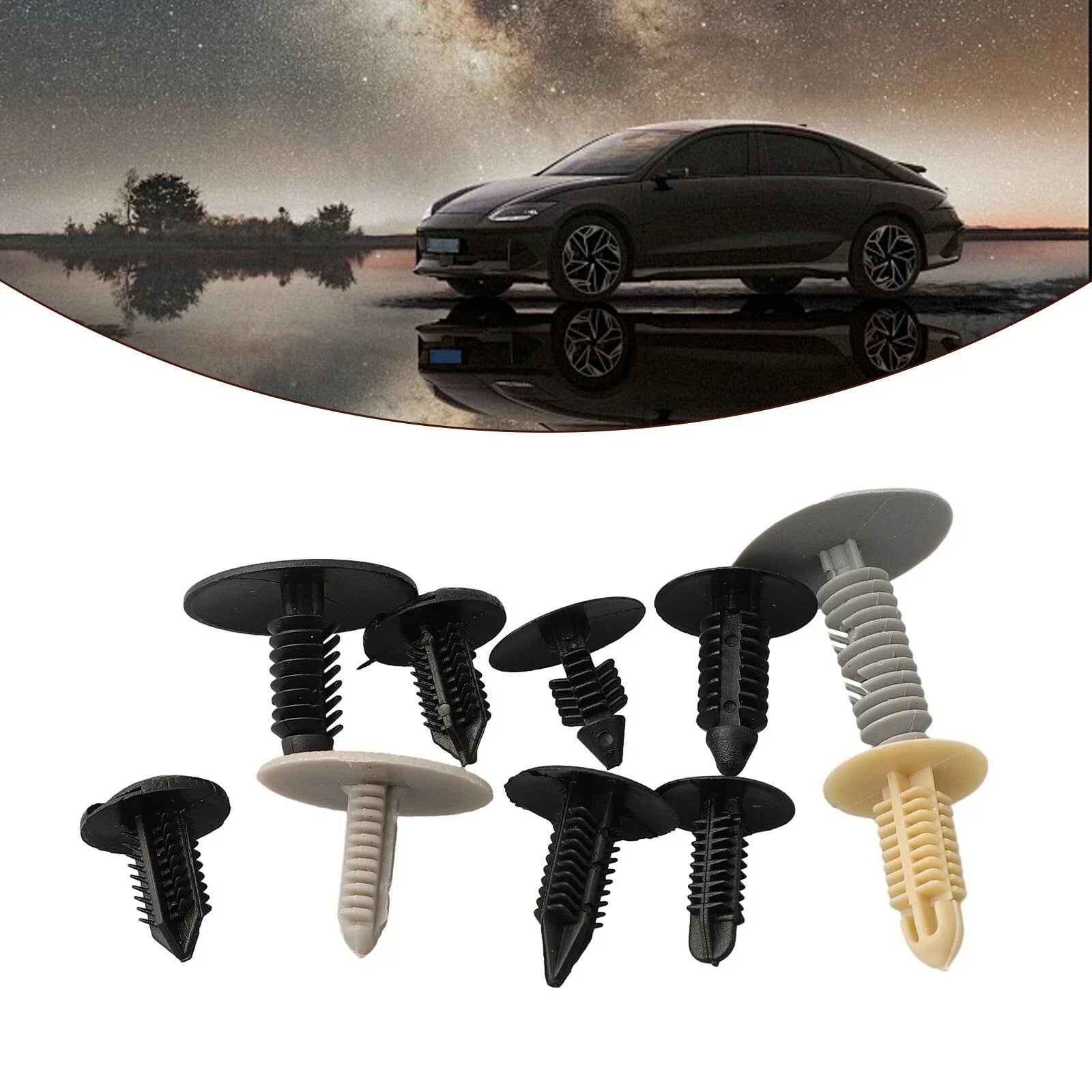 Rivet Trim Clip for Car Door Cards Engine Covers Fasteners Carpet Panels