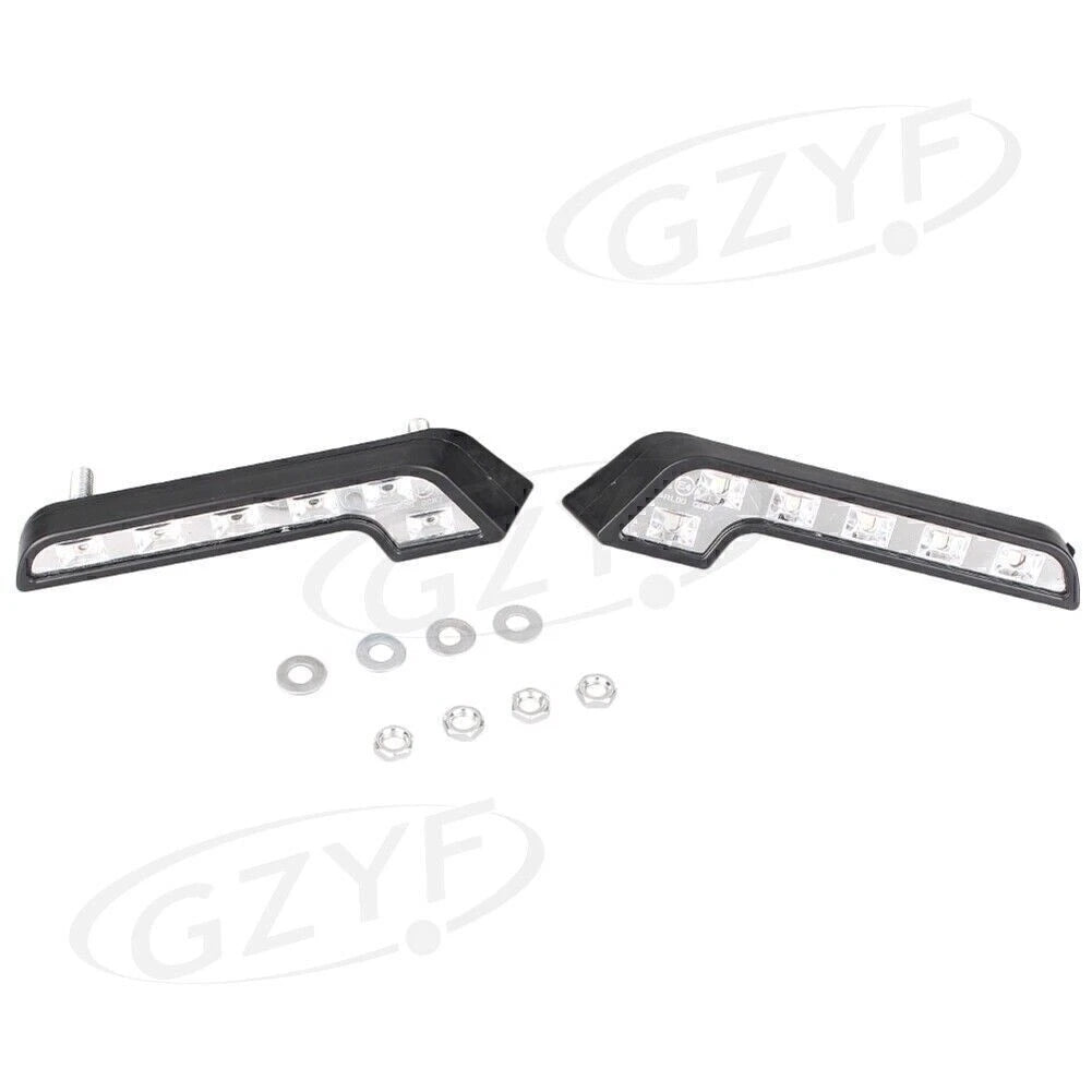2X 6-LED Daytime Running Lights for Euro Style 7-Tube