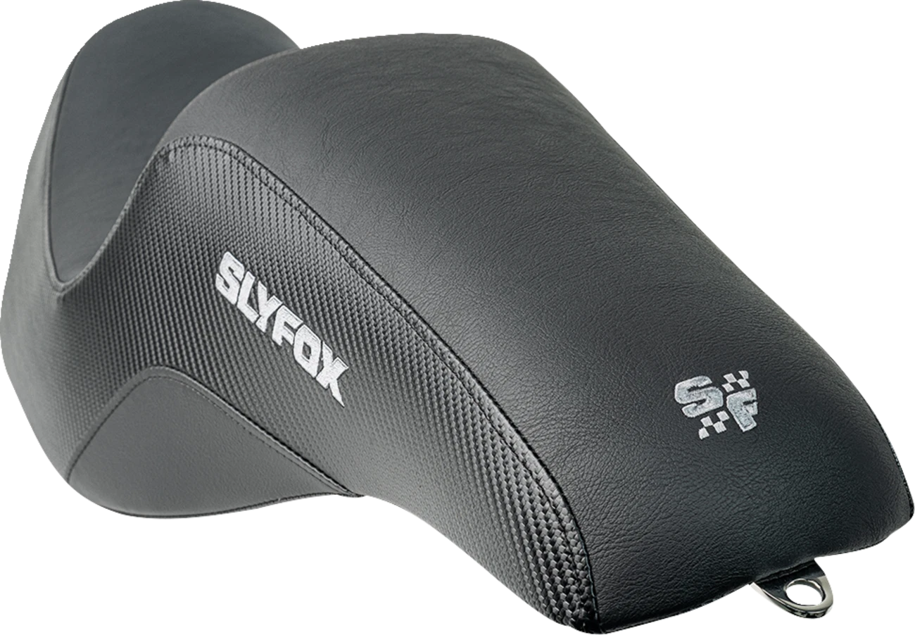 Drifter Tour Seat for FL (2023–2024) - Vinyl, Slipstop, Gray Logo