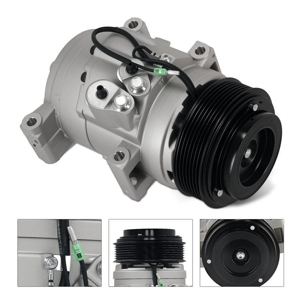 AC Compressor w/Clutch for Toyota Tacoma 2.7L 4.0L (2005–2015) CO10835C 883200406