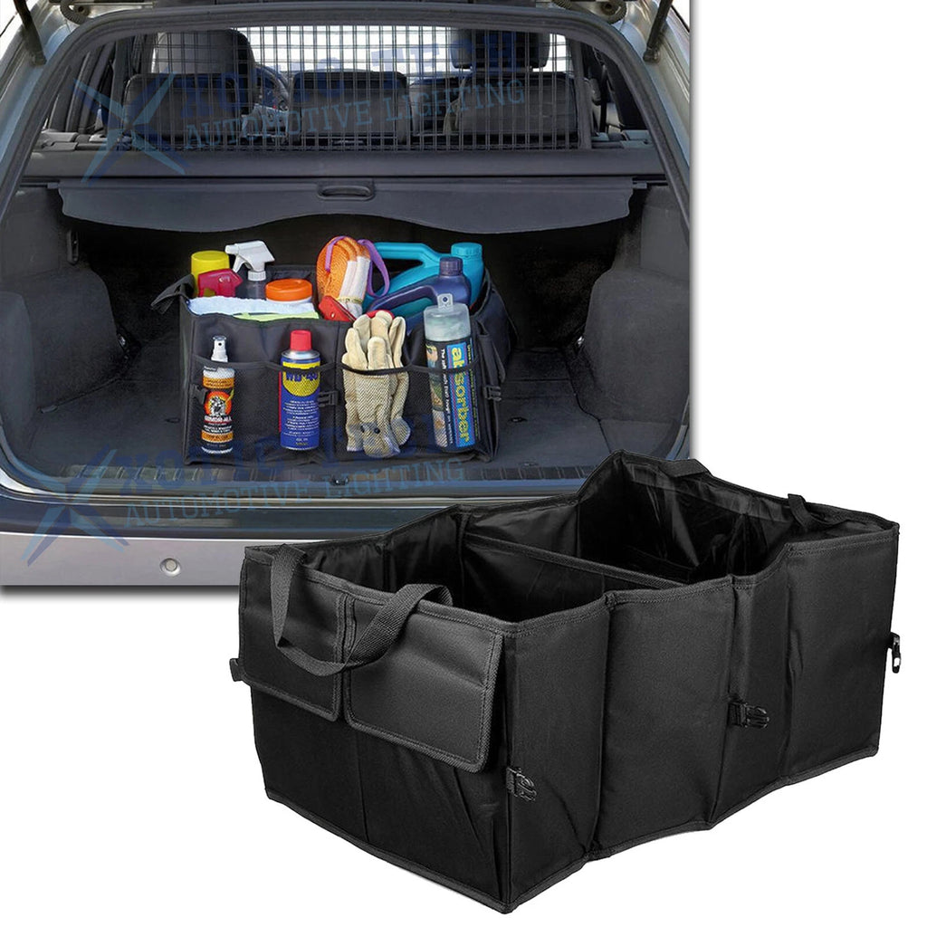 Black Trunk Cargo Foldable Organizer Storage Bag for Honda (2018–2020)