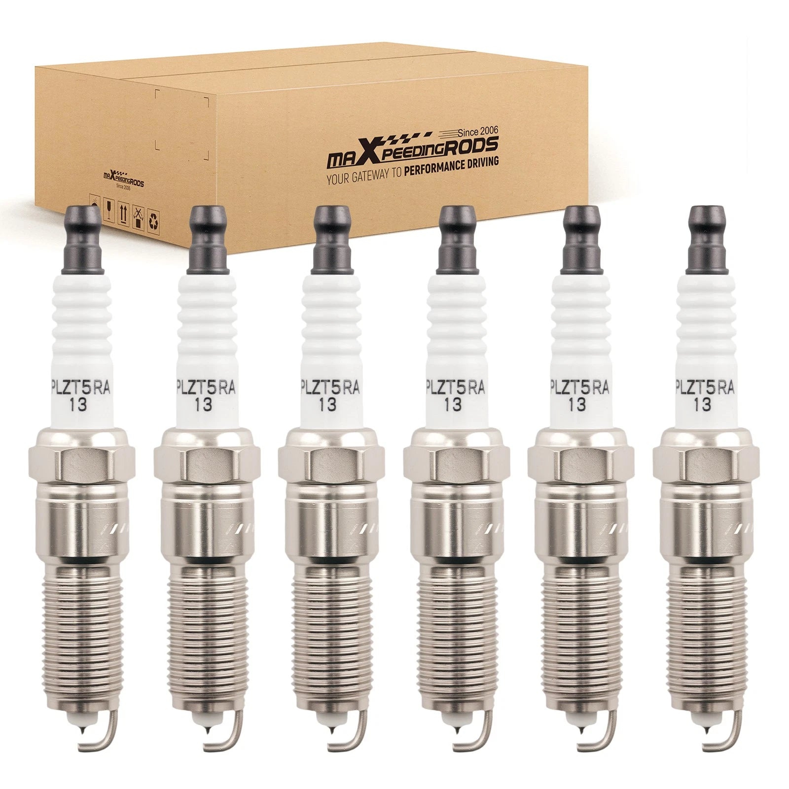 6x Iridium Platinum Spark Plugs for Dodge Grand Caravan (2001–2010)
