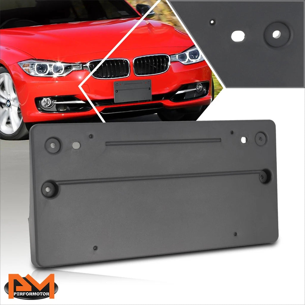 Front Bumper License Plate Mounting Bracket for BMW 320I/328I/335I/340I (2013–2018)