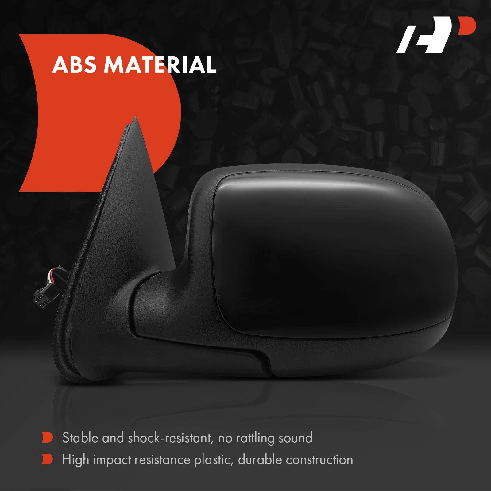 Heated Manual Fold Power Mirror for Chevy Silverado 1500 2500 (2007-2019)
