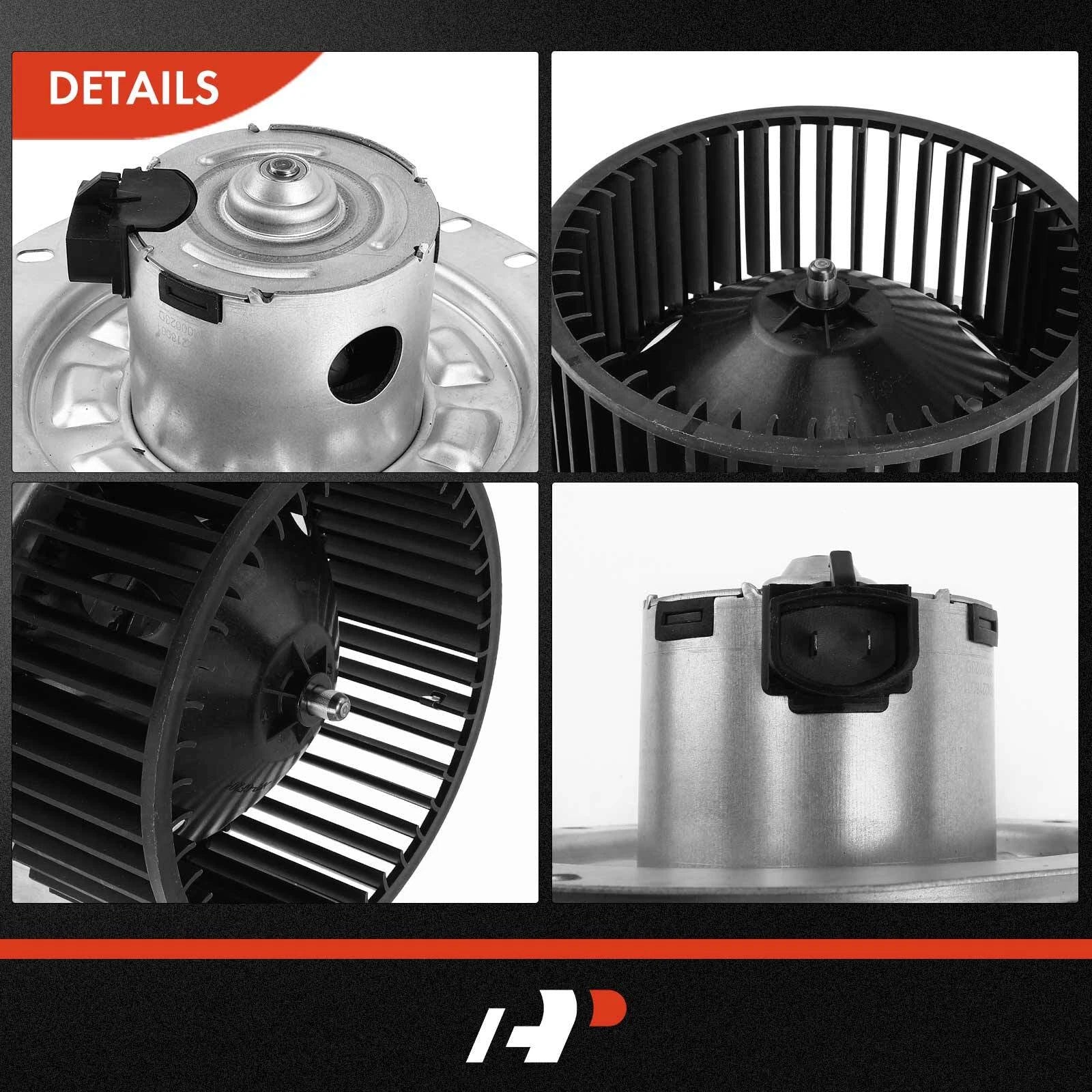 2X Front HVAC Blower Motor & Resistor Kit for Ford Windstar (1995-1997)