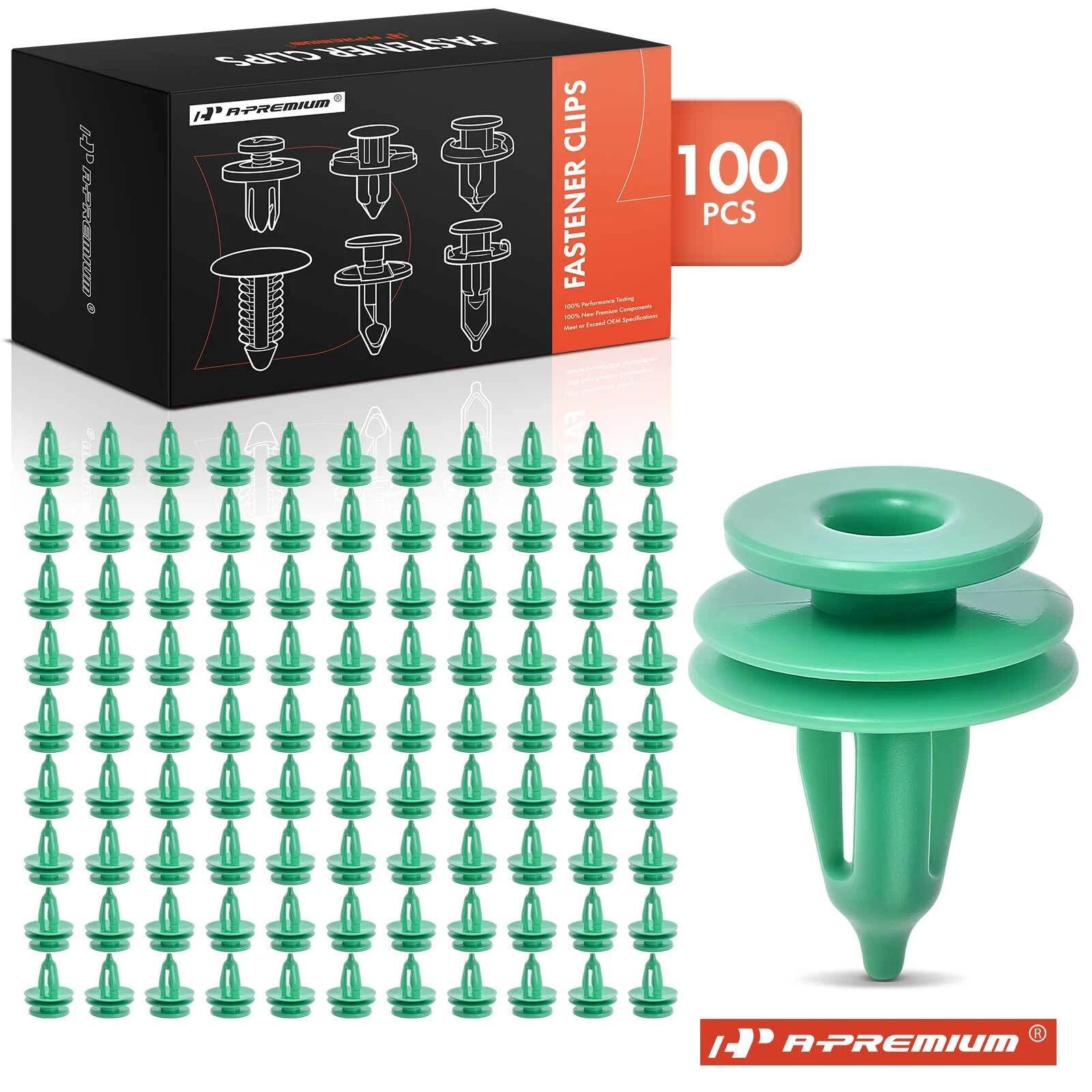 Set of 100 Door Panel Retainer Clips for Jeep Grand Cherokee (1999–2004)