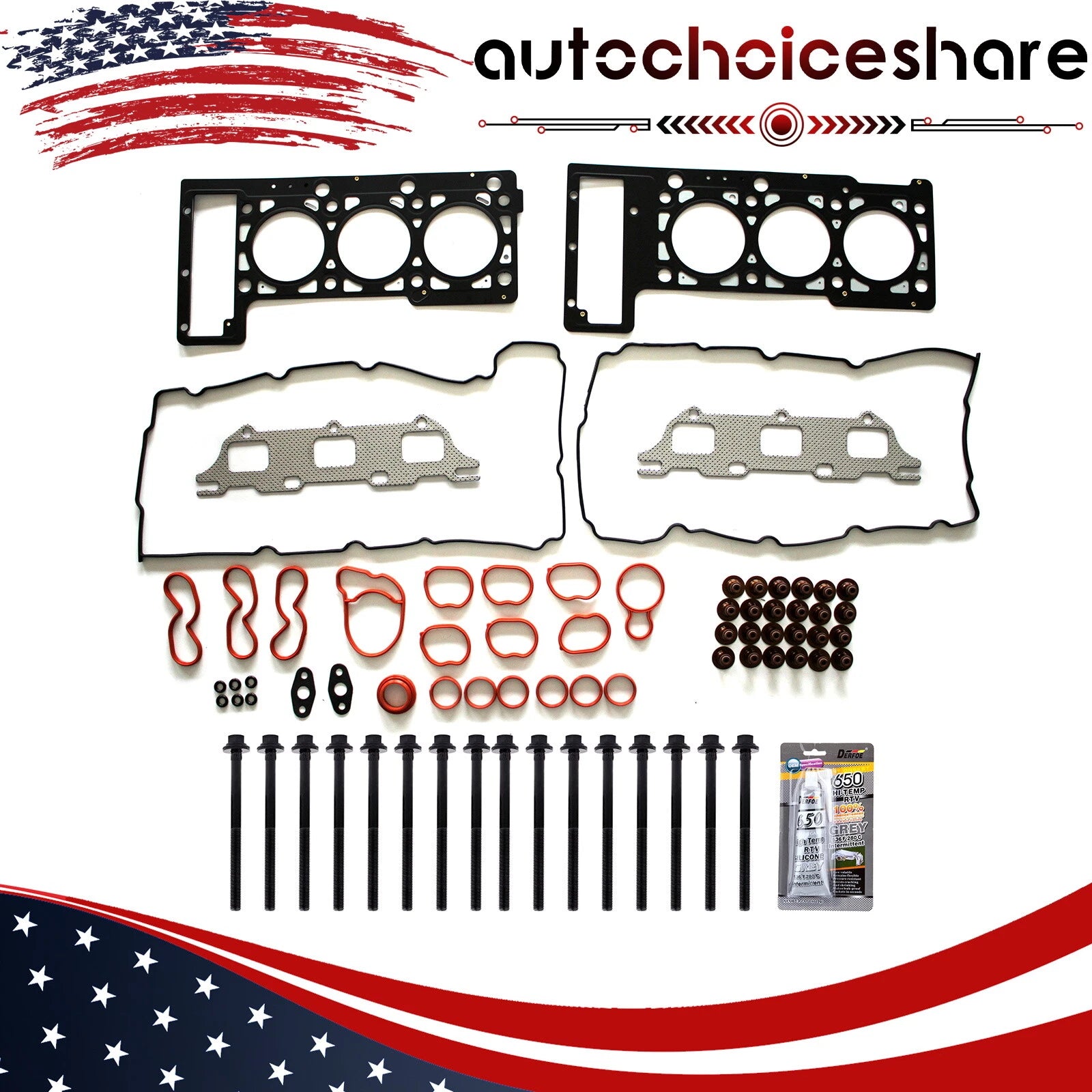 Head Gasket Bolts Set for Chrysler 300 Sebring Dodge Avenger Charger 