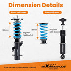 Adjustable Coilover Lowering Kit for Nissan Sentra (2007-2012)